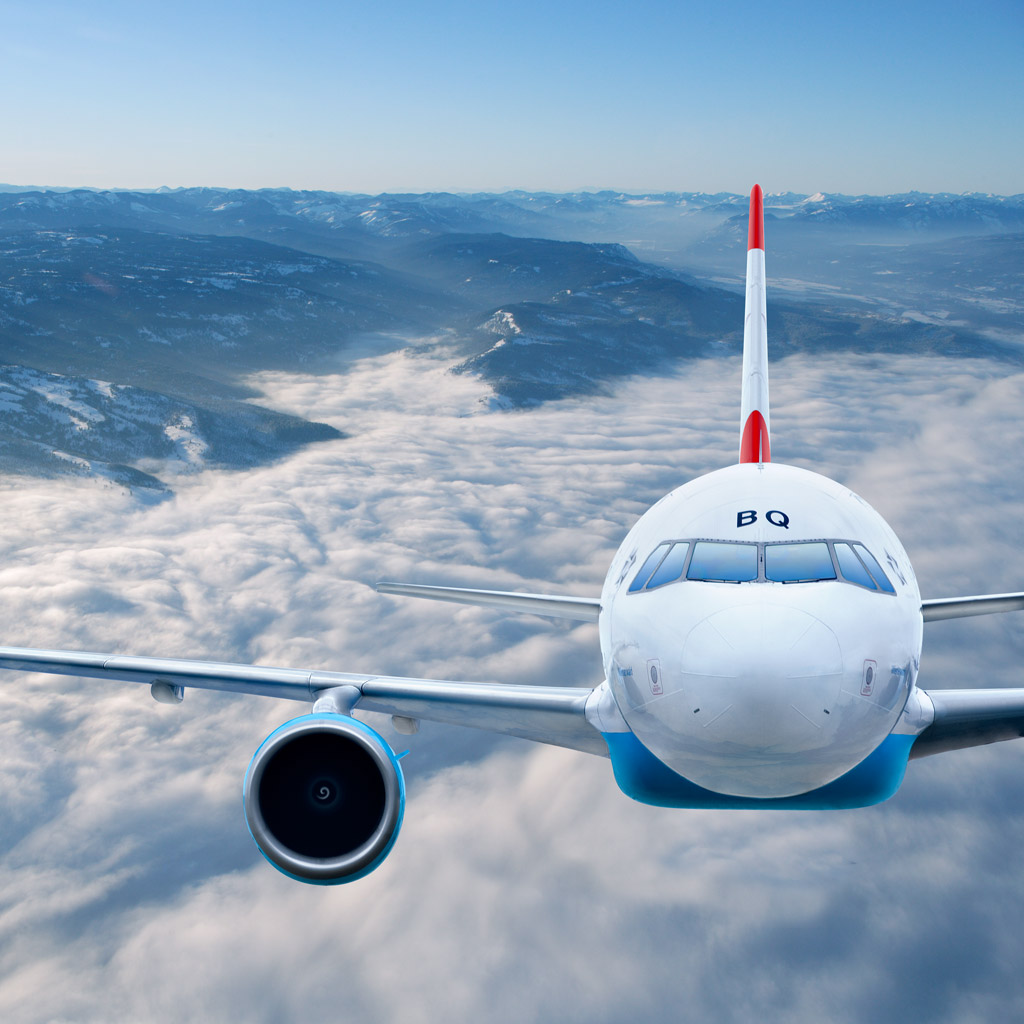 Austrian Airbus 320 front